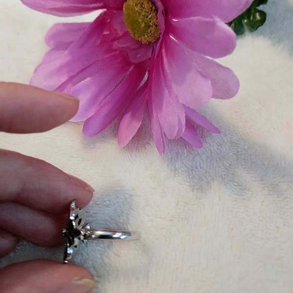 ♦️ B2G1FREE♦️Silver and turquoise Ring - Picture 3 of 6